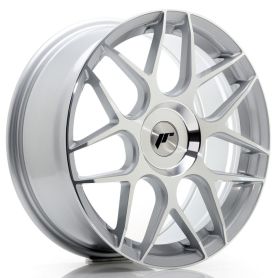Felga JR Wheels JR18 18x7,5 ET20-40 BLANK Silver Machined Face